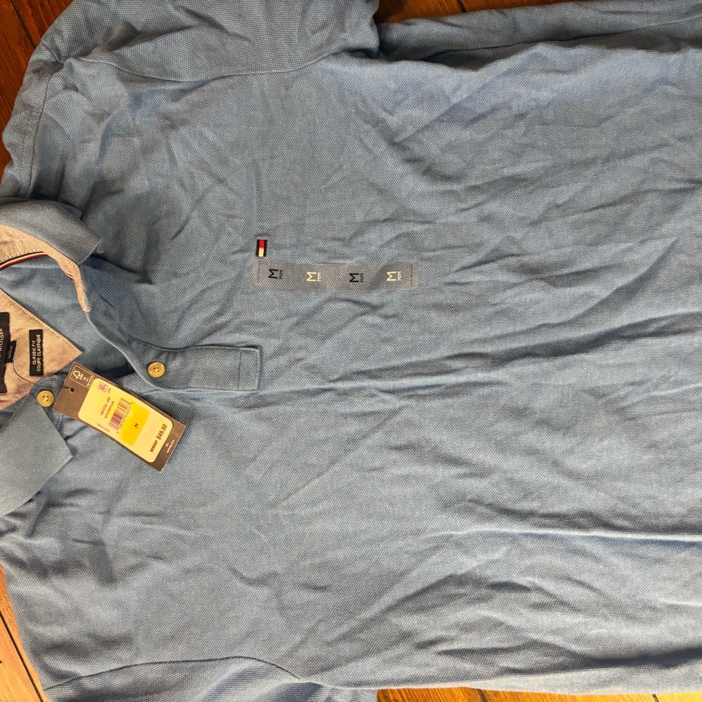 Tommy Hilfiger Light Blue Polo Shirt